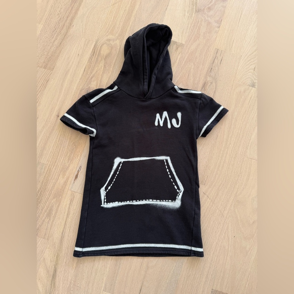 The Marc Jacobs/Little Marc Jacobs Logo Print Cotton Dress Size 6